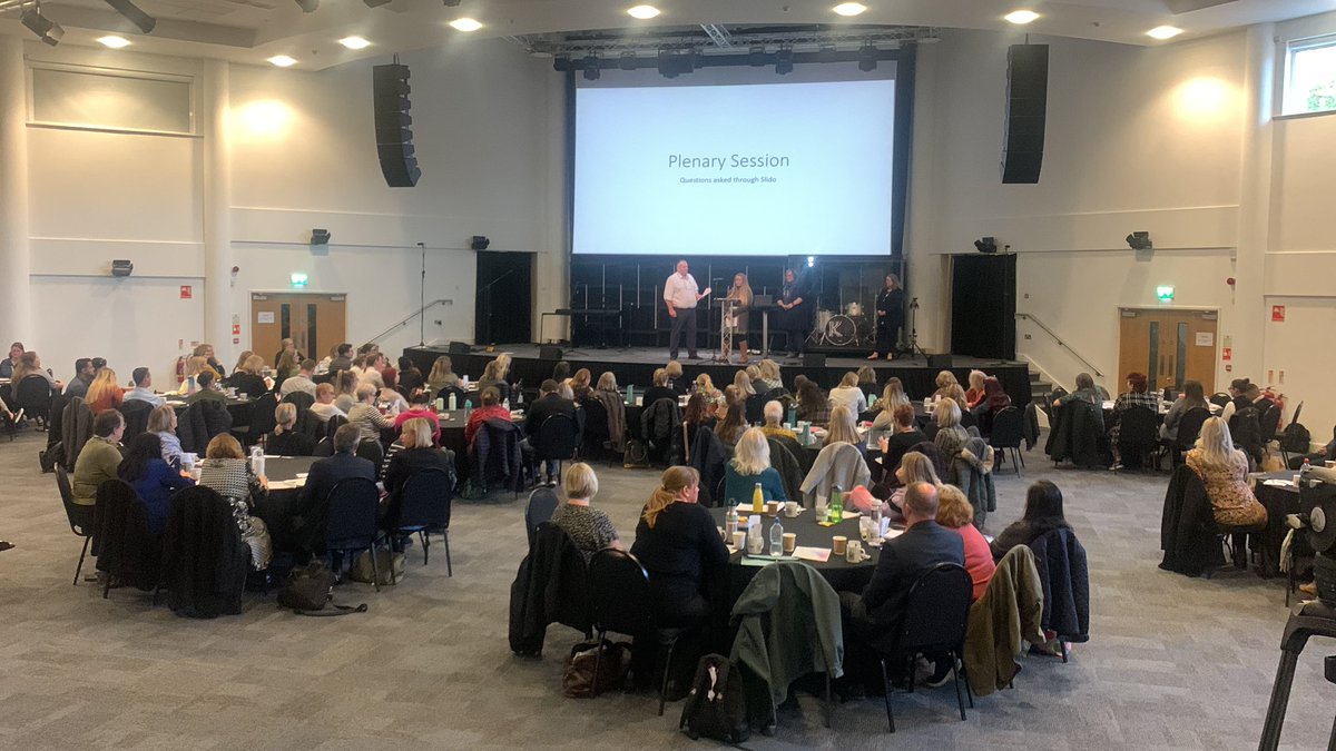 SarahwResearch's tweet photo. Packed house at the @SHFT_transforms @Southern_NHSFT #QIConference https://t.co/A7AsPDi9rj
