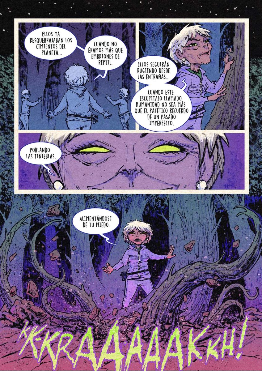 CTHULHU # 28   
ESPECIAL LOVECRAFT 

ÁRBOLES

Guion: Alfonso Bueno López 
Dibujos: Nicolás Viñolo