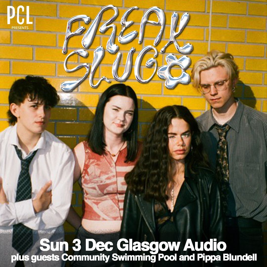 PCL Presents (@pclpresents) on Twitter photo <a href="/FreakSlug/">Freak Slug</a> are at Glasgow's Audio on 3rd December and we're delighted to announce two amazing supports @CommSwimmPool and Pippa Blundell!
Tickets are available now > buff.ly/3ud6UtA <a href="/FreakSlug/">Freak Slug</a> are at Glasgow's Audio on 3rd December and we're delighted to announce two amazing supports @CommSwimmPool and Pippa Blundell!
Tickets are available now > buff.ly/3ud6UtA