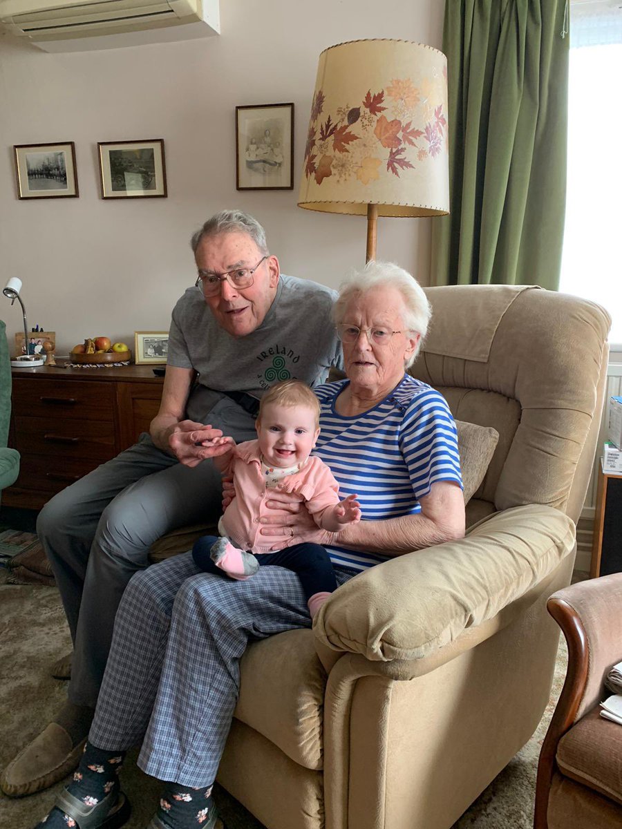 This is so sweet. Congratulations to Tim West and Prunella Scales who have been married for 60 years! 

Although I ought to do a shoutout for my Granny &amp; Grandad who, this year, celebrated their 72nd wedding anniversary.