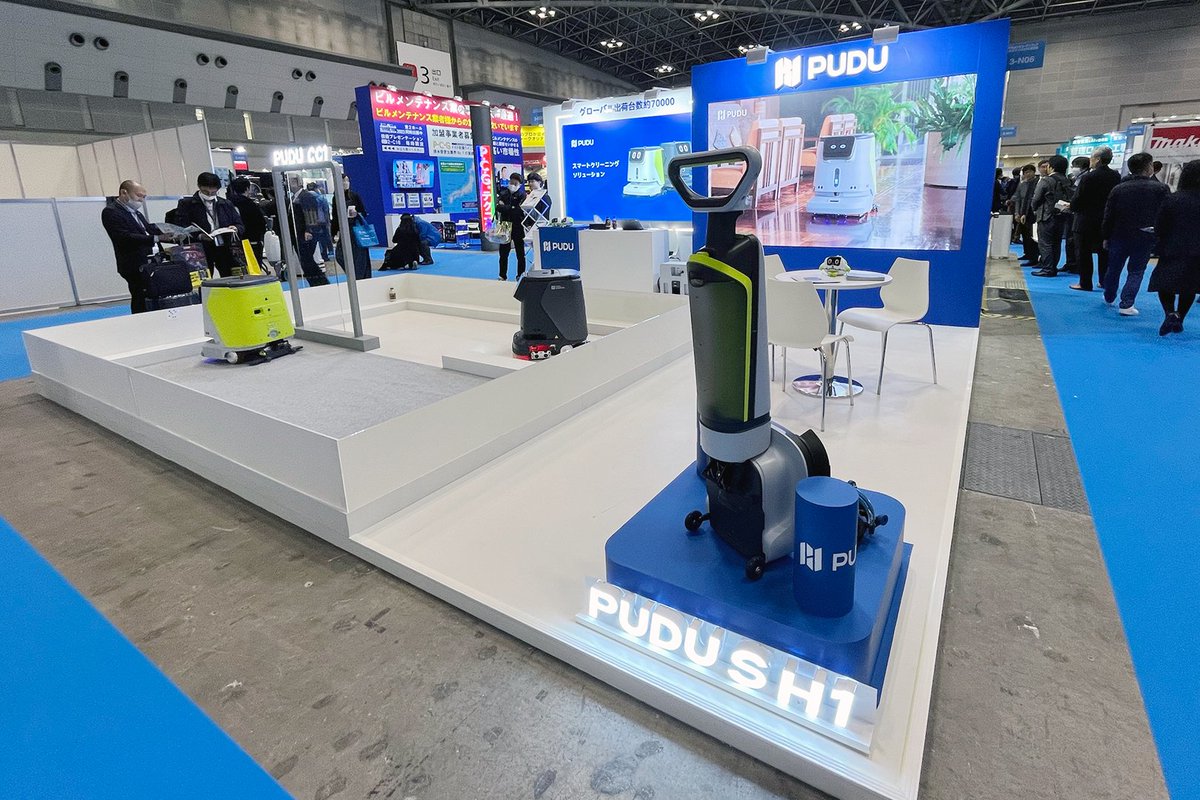 PuduRobotics's tweet photo. We are off to an exhilarating start at the Building Maintenance & Clean Expo in Japan! It's Day 1, and our booth is buzzing with excitement.
Come visit us at Booth 3-N06 to witness the future of commercial cleaning with our innovative robots.
#CleanExpo #Japan #Tokyo #PUDUCC1 https://t.co/nfHjfHtb0o