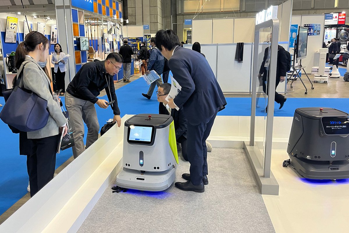 PuduRobotics's tweet photo. We are off to an exhilarating start at the Building Maintenance & Clean Expo in Japan! It's Day 1, and our booth is buzzing with excitement.
Come visit us at Booth 3-N06 to witness the future of commercial cleaning with our innovative robots.
#CleanExpo #Japan #Tokyo #PUDUCC1 https://t.co/nfHjfHtb0o
