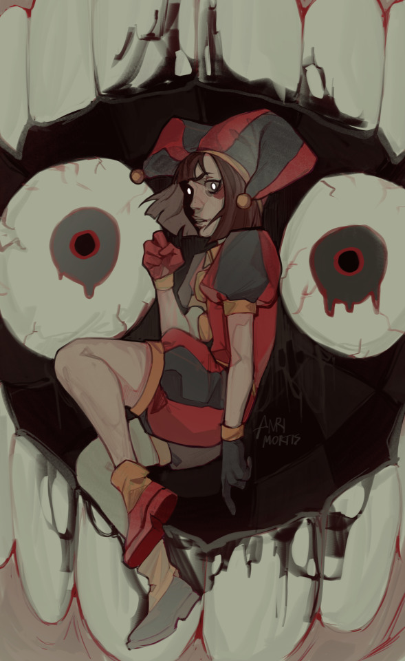 CoinWizard14's tweet photo. Finally im breaking into the fandom not three years later  still thinking about the fact that Pomni can't remember her name and random gave her Pomni which in russian means "remember"

#theamazingdigitalcircusfanart #pomni #tadcpomni  #artistsontumblr #art #digitalillustration  #drawing #artwork #digitalpainting  #painting #tadcfanart  #fanart #tadccaine  #caine