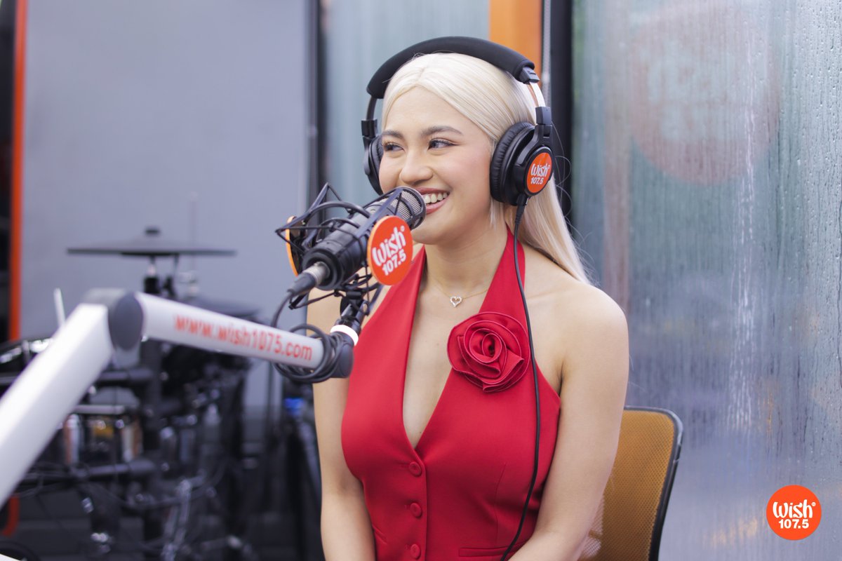 wish1075's tweet photo. On her Wish Bus return, Asia's Limitless Star @MyJaps sang her latest love track, "Something." https://t.co/6J3UzG9HKL