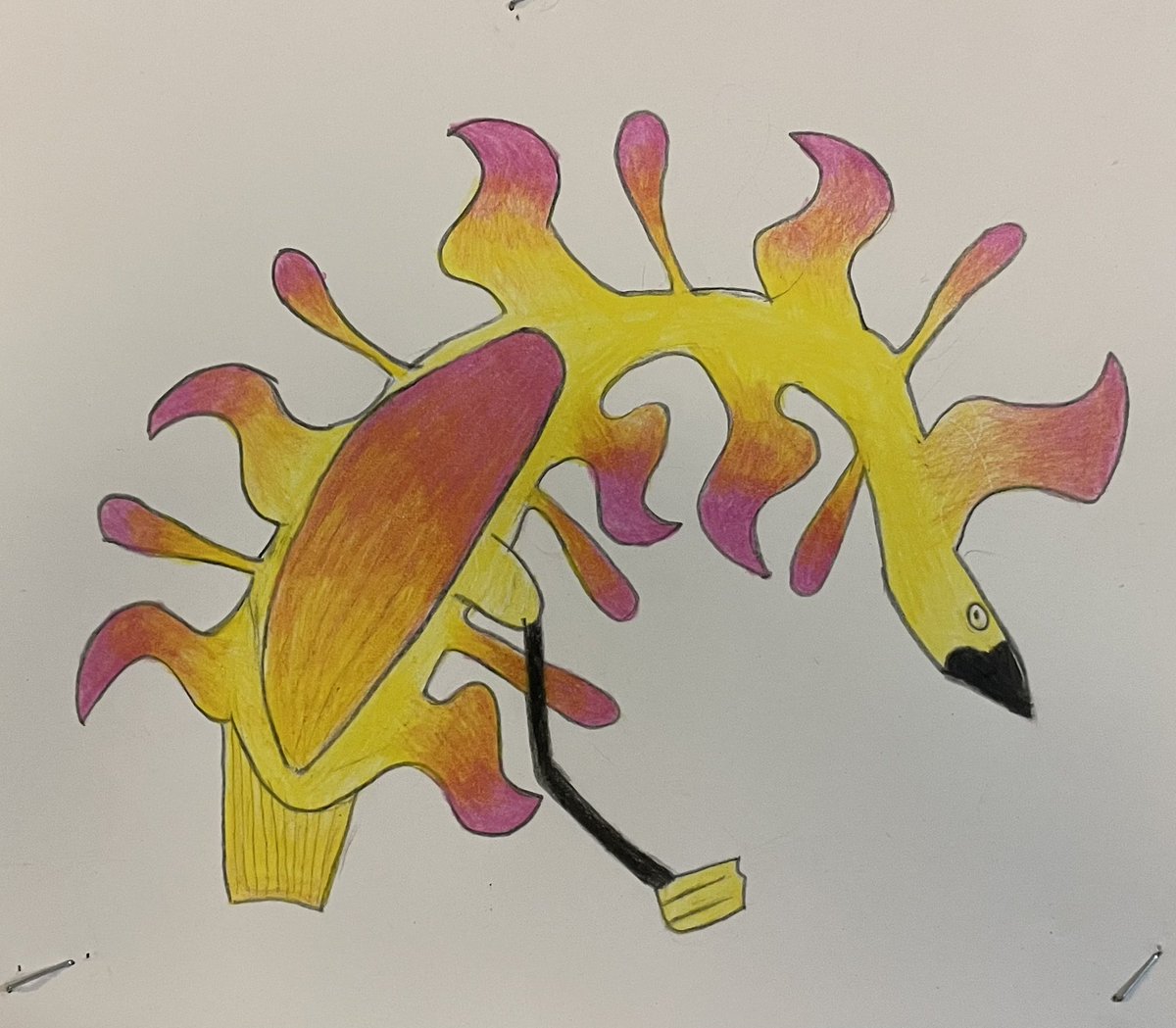 Dosbarth Newgale have been busy exploring the wonderful art style of #KenojuakAshevak They’ve really enjoyed creating their own nature themed pieces after experimenting with colour and line. <a href="/womensart1/">#WOMENSART</a> @CanadaPaintings <a href="/HBCHeritage/">HBC Heritage | Patrimoine HBC</a> <a href="/GOVofNUNAVUT/">Government of Nunavut</a> <a href="/Qikiqtani_Inuit/">Qikiqtani Inuit</a>