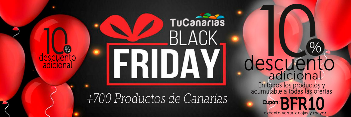 TuCanarias's tweet photo. 𝟭𝟬% B🅻A🅲🅺 🅵🆁🅸🅳A🆈 𝟭𝟬% adicional de Descuento con el cupón BFR10 en https://t.co/7nv2g2cOaZ tu Black Friday de Canarias.
https://t.co/mYjHIxPzDh · 23 años contigo · +700 Sabores de Canarias · La Tienda Online de Canarias.
#blackfriday2023 #BlackFriday https://t.co/agXbrJDbFY