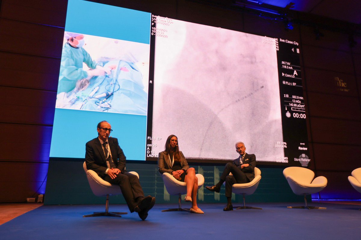 BSC_EU_Heart's tweet photo. The buzz and excitement continues at #NHAF2023 as International EP leaders showcase best practices through 4 live cases with #FARAPULSE, #POLARXFit VersaCross, NRG RF Transseptal Solution.
 #NHAF2023 https://t.co/SQWWKwumNU