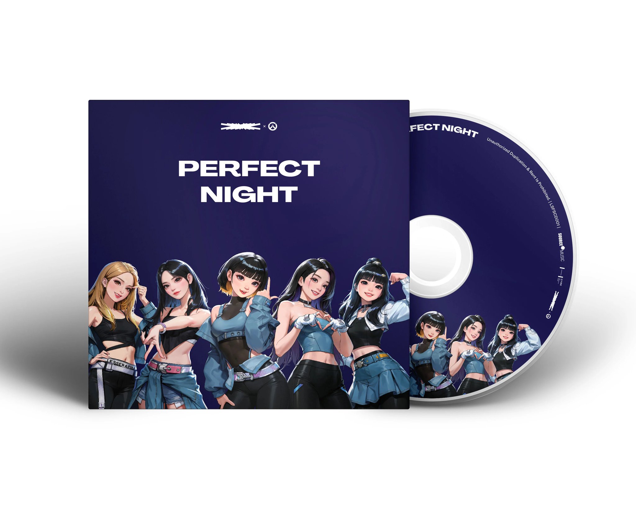 LESSERAFIM Perfect Night 10枚　コンプセット　トレカ LESSERAFIM Perfect Night 10枚コンプセットトレカ