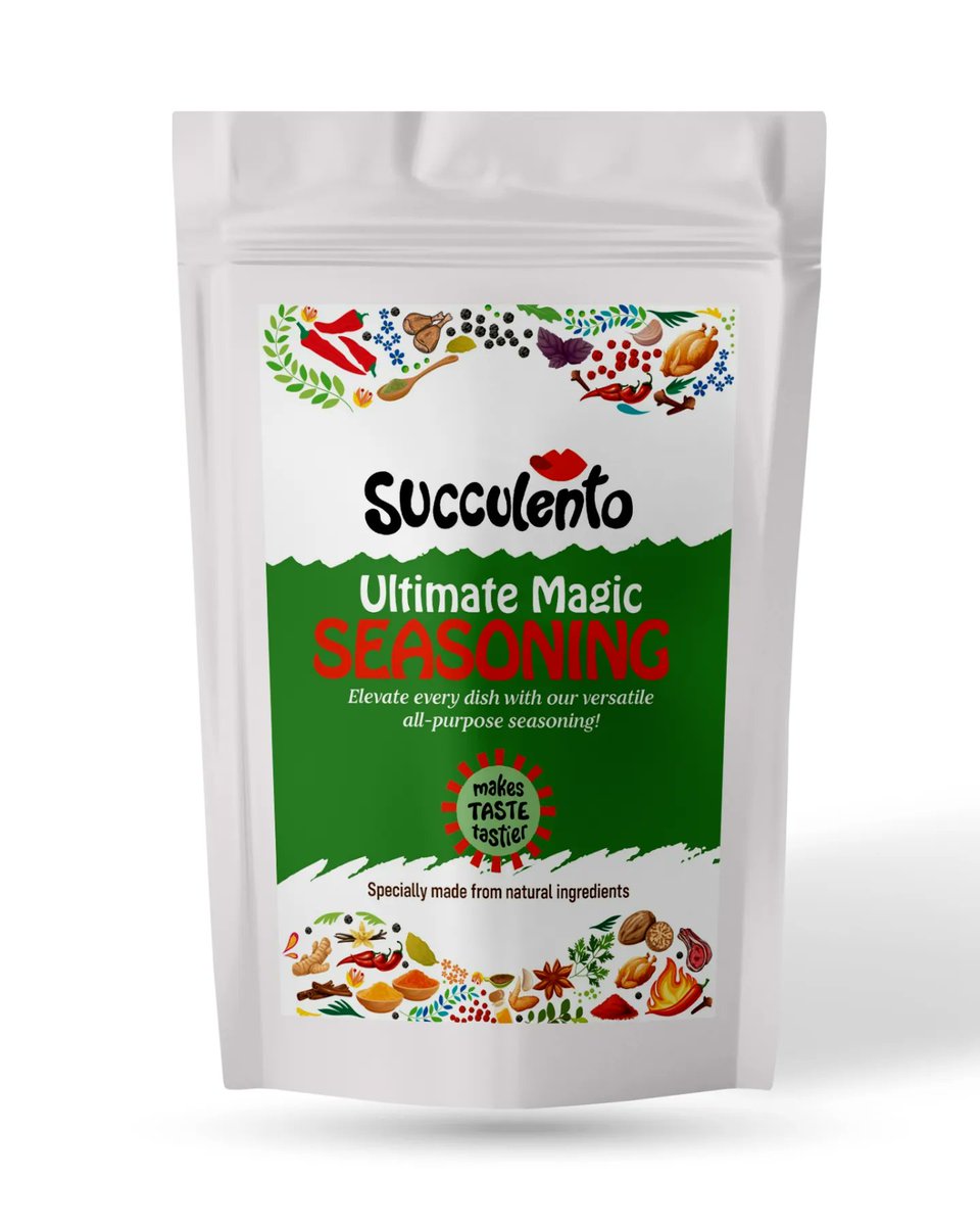 ROASTED VEGETABLES.. 
Its autumn. Make sure you use the Ultimate Magic SEASONING which has a unique blend of herbs and spices to add flavour to your veggies.
Get yours now 👉 succulento.co.uk for the experience. We need more distributors, pls get in touch