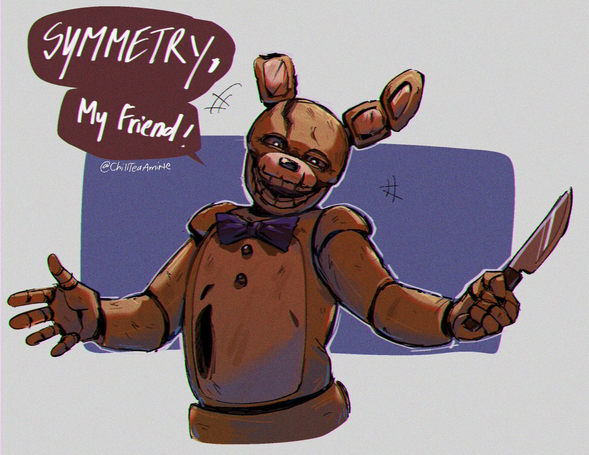 TraChiuArt's tweet photo. Skibidi, my friend!
#Williamafton #FNAF https://t.co/eCIhAq8Z4k