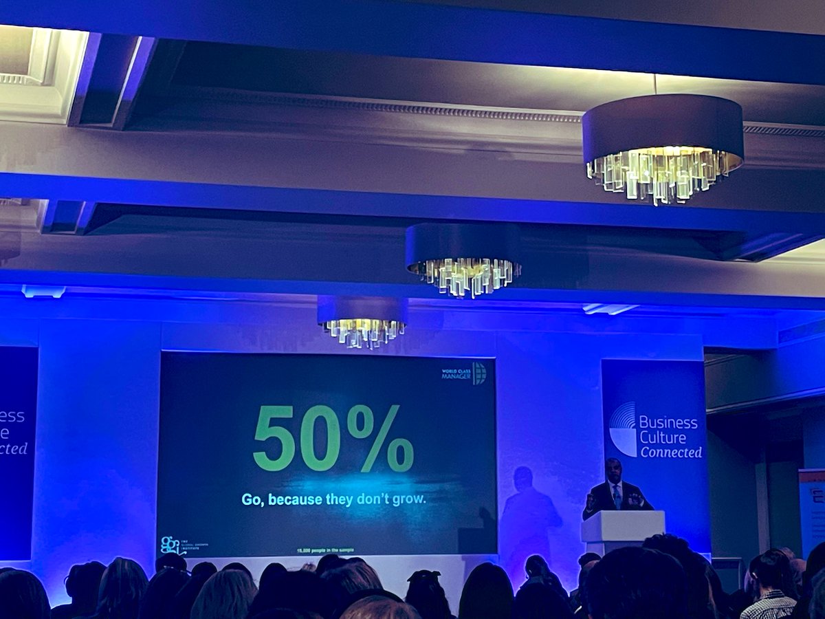 Personal Development Matters 
👇🏿👇🏿👇🏿👇🏿👇🏿👇🏿👇🏿👇🏿👇🏿👇🏿👇🏿👇🏿50% of people leave organisations because they don’t grow, they don’t feel their personal development matters to the organisation!! @bizcultureawds #bcas23
