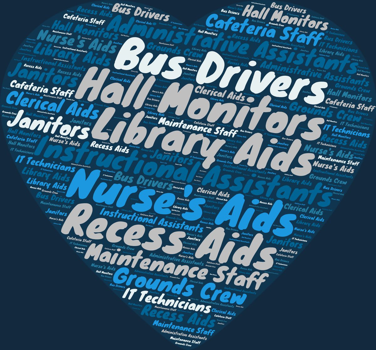 CouncilRockEA's tweet photo. Today, #CouncilRockEA celebrates all of the Education Support Professionals who work tirelessly for the students in our community! You truly are the heart of Council Rock!
#EducationSupportProfessionalsDay  #WeLoveOurESPs https://t.co/yaxE4el4Pp