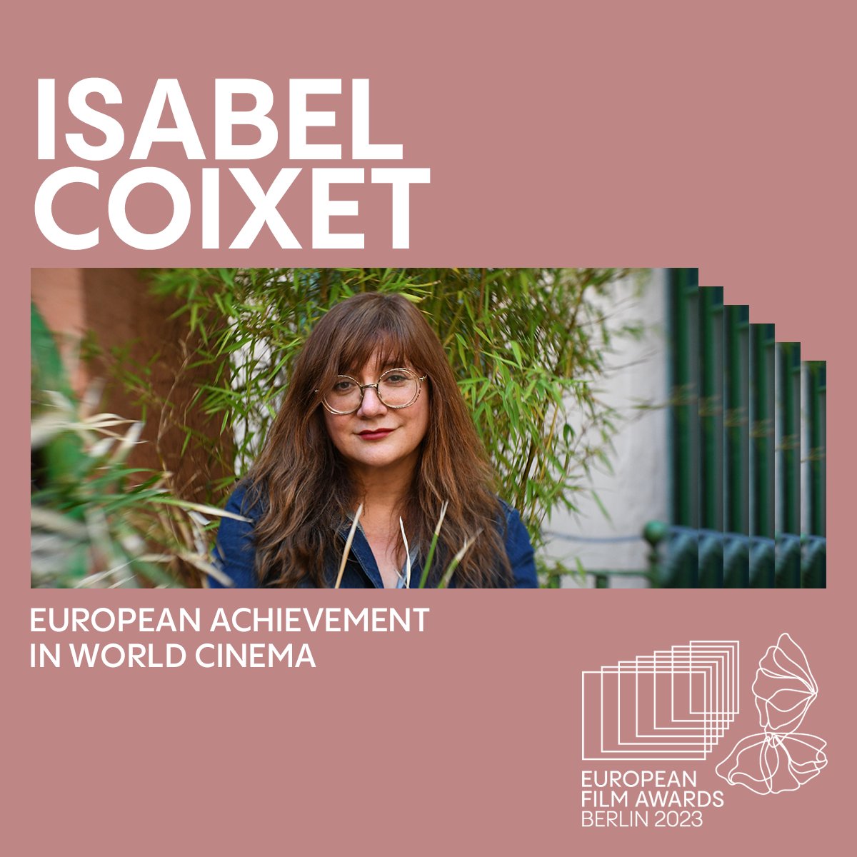 It is a great pleasure for the European Film Academy to present the European Achievement in World Cinema Award to Spanish director Isabel Coixet for her impressive contribution to the world of cinema! 🙌 Photo: Zoe Sala 👉 Read more here: bit.ly/3QZCR1l