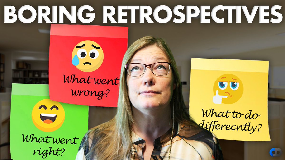 It's AINO WEEK on the Continuous Delivery channel 📽️ @apaipi: Retrospectives Are A WASTE OF TIME ➡️ youtu.be/Q95TpGlXvjg #agile #softwareengineering