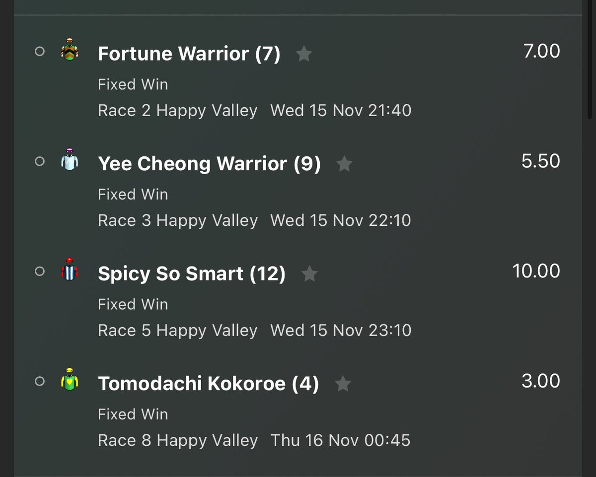 First Yankee at happy valley for a while..