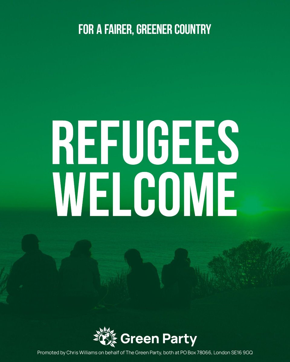 The Supreme Court has confirmed that the government's plan to deport refugees to Rwanda IS unlawful. This is a big step forward, but there is still a long way to go to secure fair and humane treatment for refugees. The Green Party will always say #RefugeesWelcome