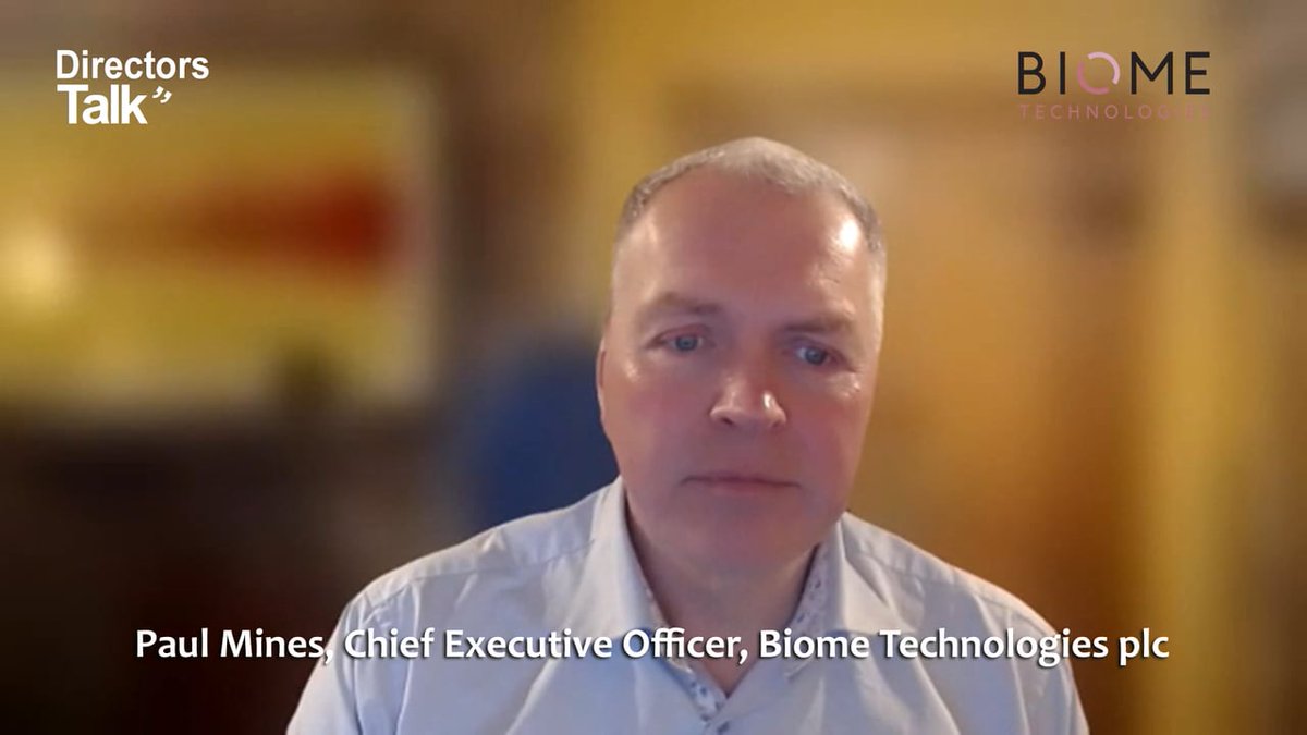Biome Technologies CEO Paul Mines Talks 2023/24 Growth and Strategy (VIDEO)

Watch Now: tinyurl.com/yka4tz79

#BIOM #BiomeTechnologies #BiomeBioplastics #Bioplastics #CompostablePlastics #PlasticWaste #Biobased #RFStanelco #InductionTechnology #Dielectric