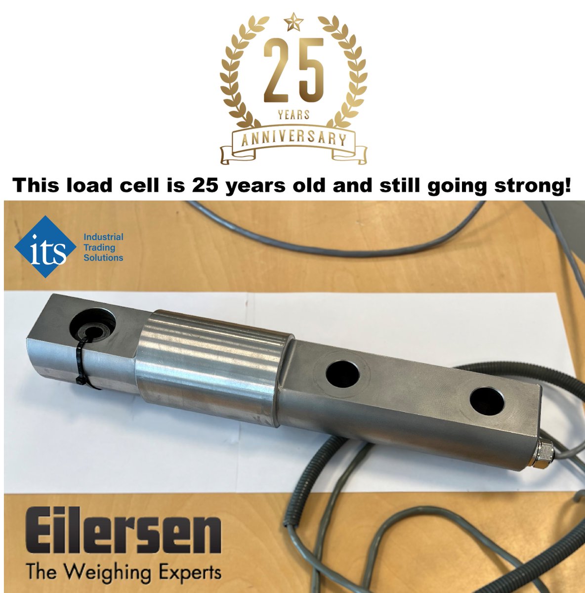 ITS63989965's tweet image. Eilersen delivered this load cell in 1998! For 25 years, the load cell has been doing its job on a pig transport truck. Eilersen solutions can be trusted for a long time. 

Eilersen Weighing Solutions available from ITS: industrialtradingsolutions.com/brand/eilersen/

#loadcells #loadcell #weighing