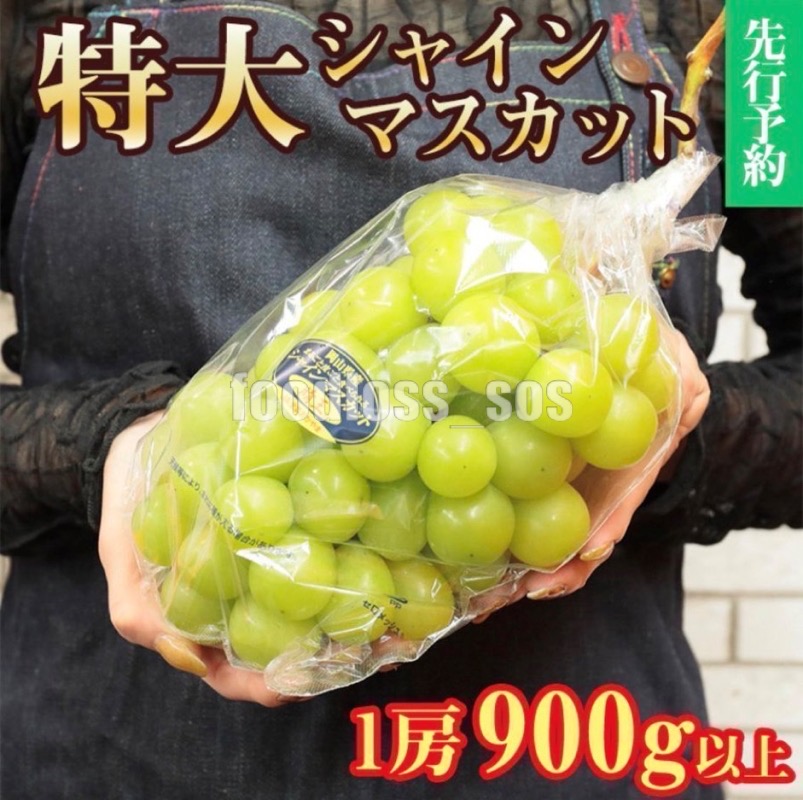 ＼その場で当たる🎉／

特大シャインマスカットを
抽選でプレゼント🎁✨

🎯応募方法
①アカウントをフォロー👤
②いいね＆リポスト🔄

🎯応募期間
✔︎11月18日23時59分まで

当選者にはDMが届きます💌
お気軽に応募ください