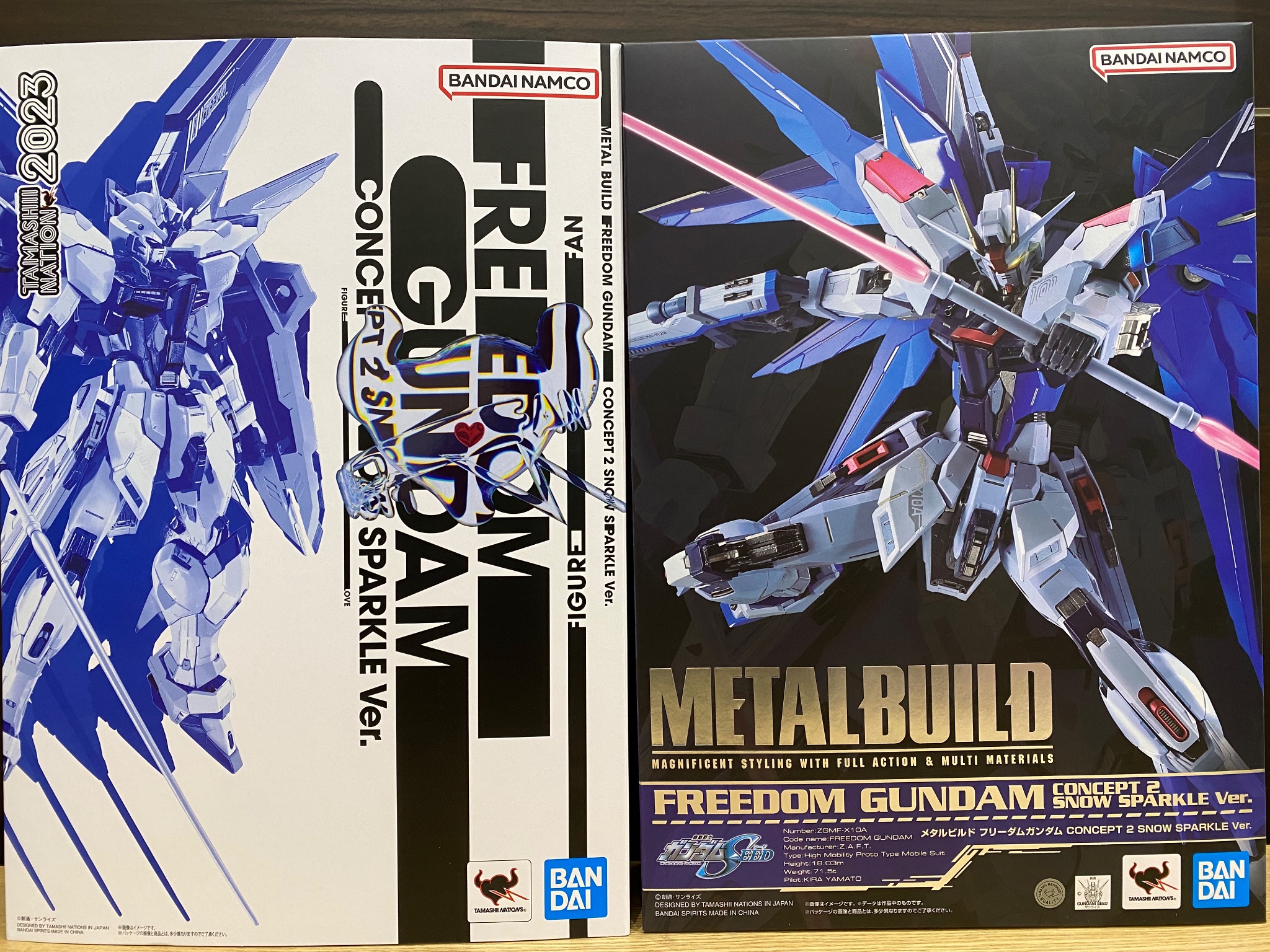 メタルビルド フリーダム　concept2 SNOW SPARKLE メタルビルド フリーダムガンダム CONCEPT2 SNOW SPARKLE