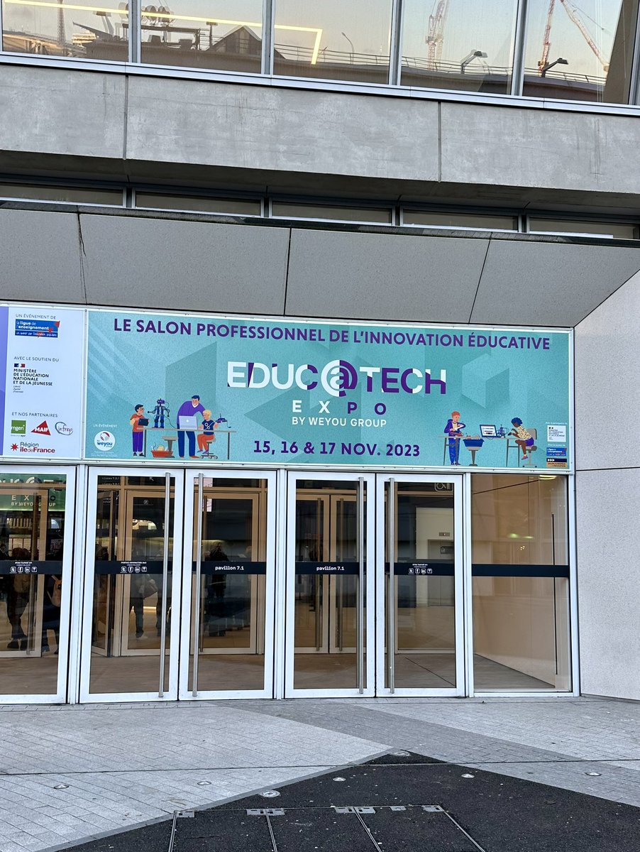 gbonzoms's tweet photo. Témoignage à @educatechexpo par l’équipe de la #DraneOccitanie de la naissance et le déploiement du projet « ENT-École », pour développer les usages pédagogiques du numérique dans les écoles de la @RA_Occitanie, @acmontpellier et @actoulouse https://t.co/07879KNKUM