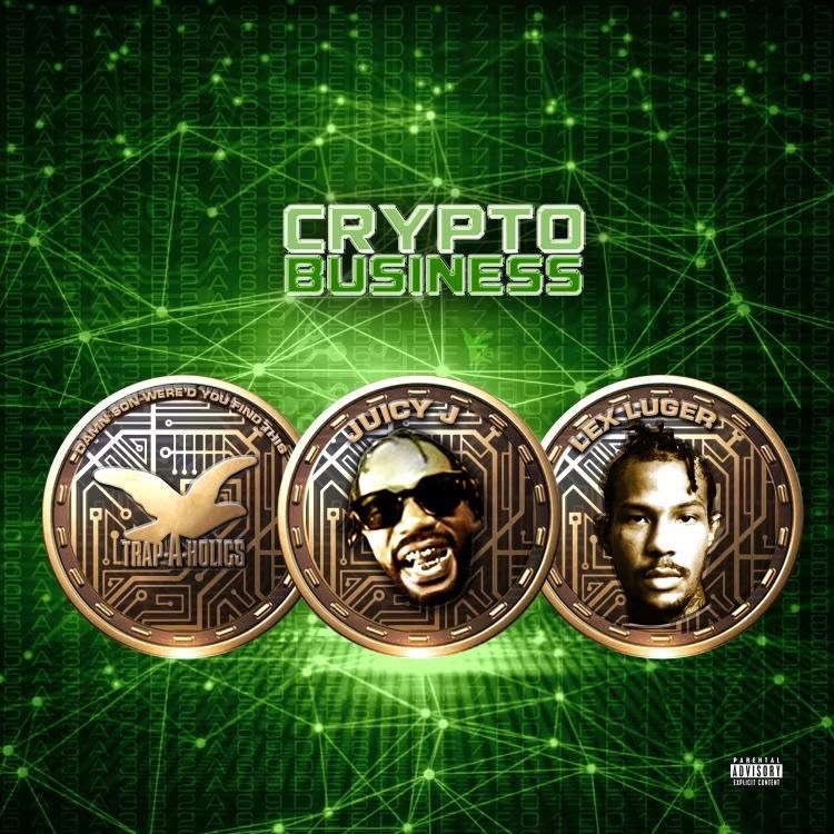 November 15, 2022 @therealjuicyj released Crypto Business hosted by @TRAPAHOLICS Produced by @SmokedOutLuger Some Features Include @wizkhalifa @dareallachat @3D_hoe @1finesse2tymes @DonKe713 and more