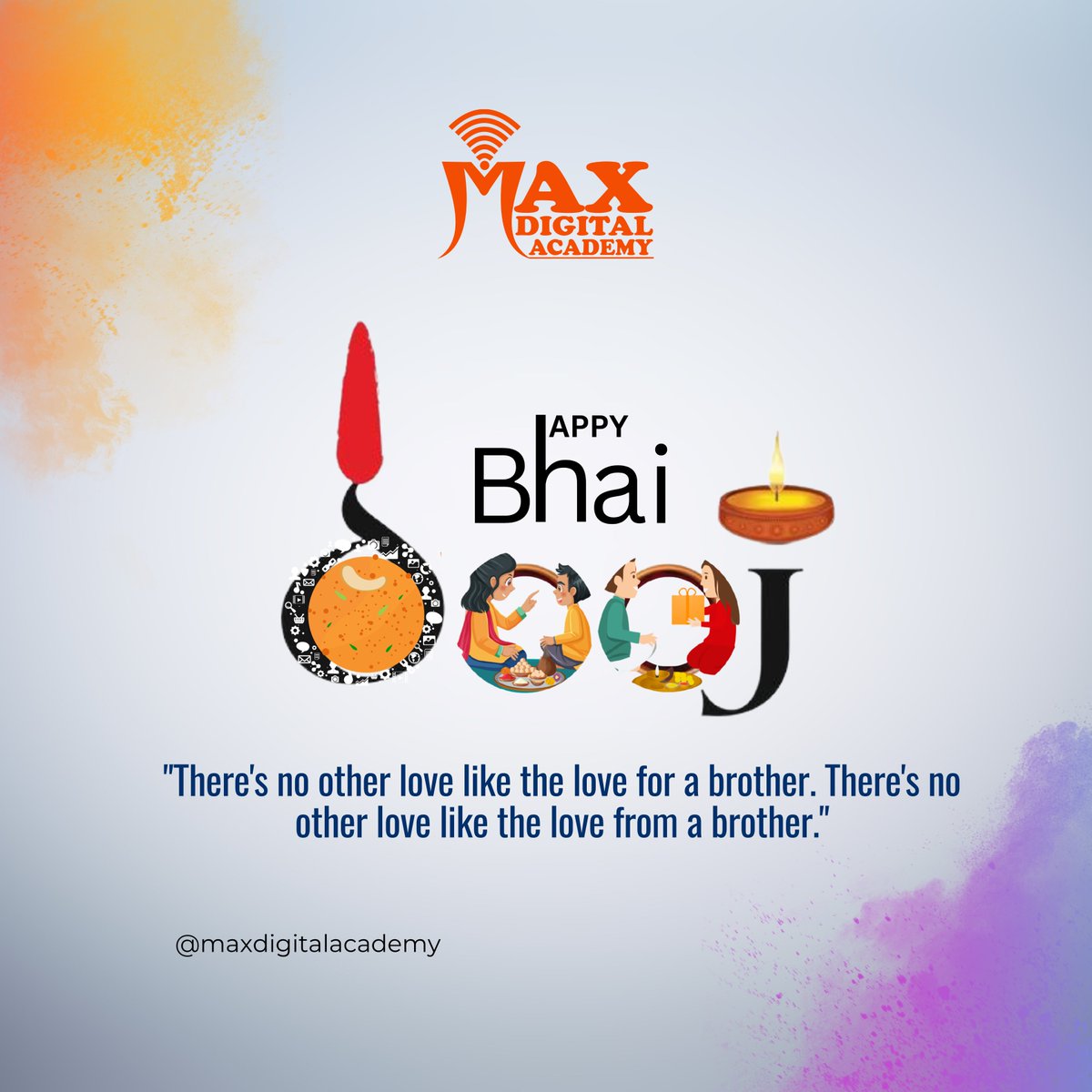 MaxDigitalAcad1's tweet photo. "May the bond of love between brothers and sisters grow stronger with each passing day.''

Happy Bhai Dooj 🌟👫🏻🧸 👫🏻

#siblinglove👫 #bhaidhooj💕 #brothersisterbond😍 #festivespirit❤️ #bhaidoojwishes😍 #maxdigitalacademy #brothersister

.
.
.
Follow Max Digital Academy https://t.co/SR62XsNWta