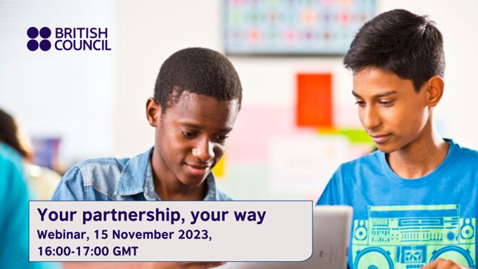 dzBritish's tweet photo. Don't miss our free webinar today. Weโll look at how to set up a successful partnership with a school in a different country with discussion and advice from our panel of teachers. It's not too late to register:
https://t.co/Mb30yWul07
#EduExch2023
#ConnectedByLearning https://t.co/QQj2oxLLUH