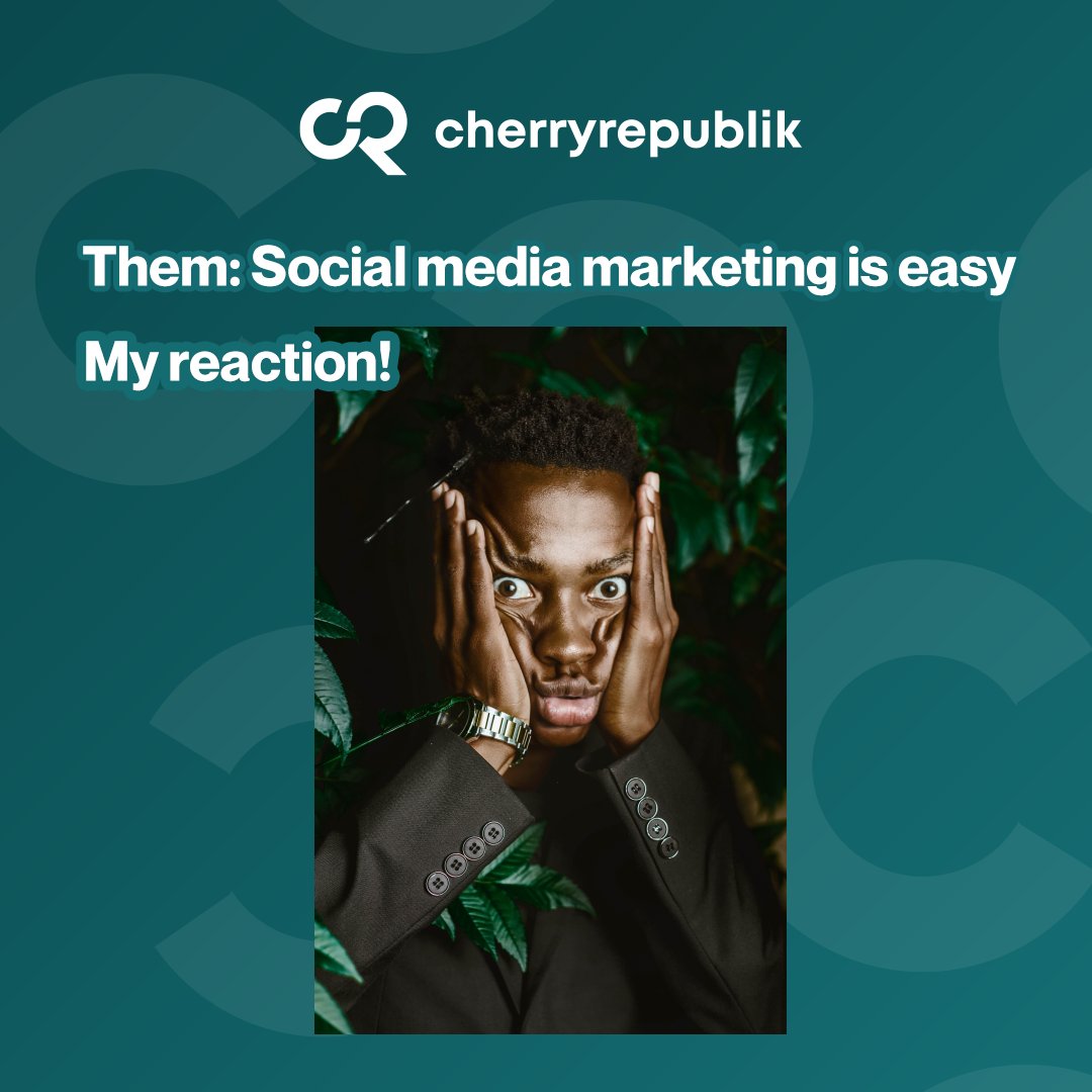 It's more like juggling 🤹‍♂️ flaming 🔥 chainsaws while riding a 🚲 on a tightrope! 

When you're managing multiple platforms, chasing algorithms, and trying to keep up with trends, it's a wild roller coaster! 🎢 But, it's all worth it when the numbers roll in!

#CherryRepublik