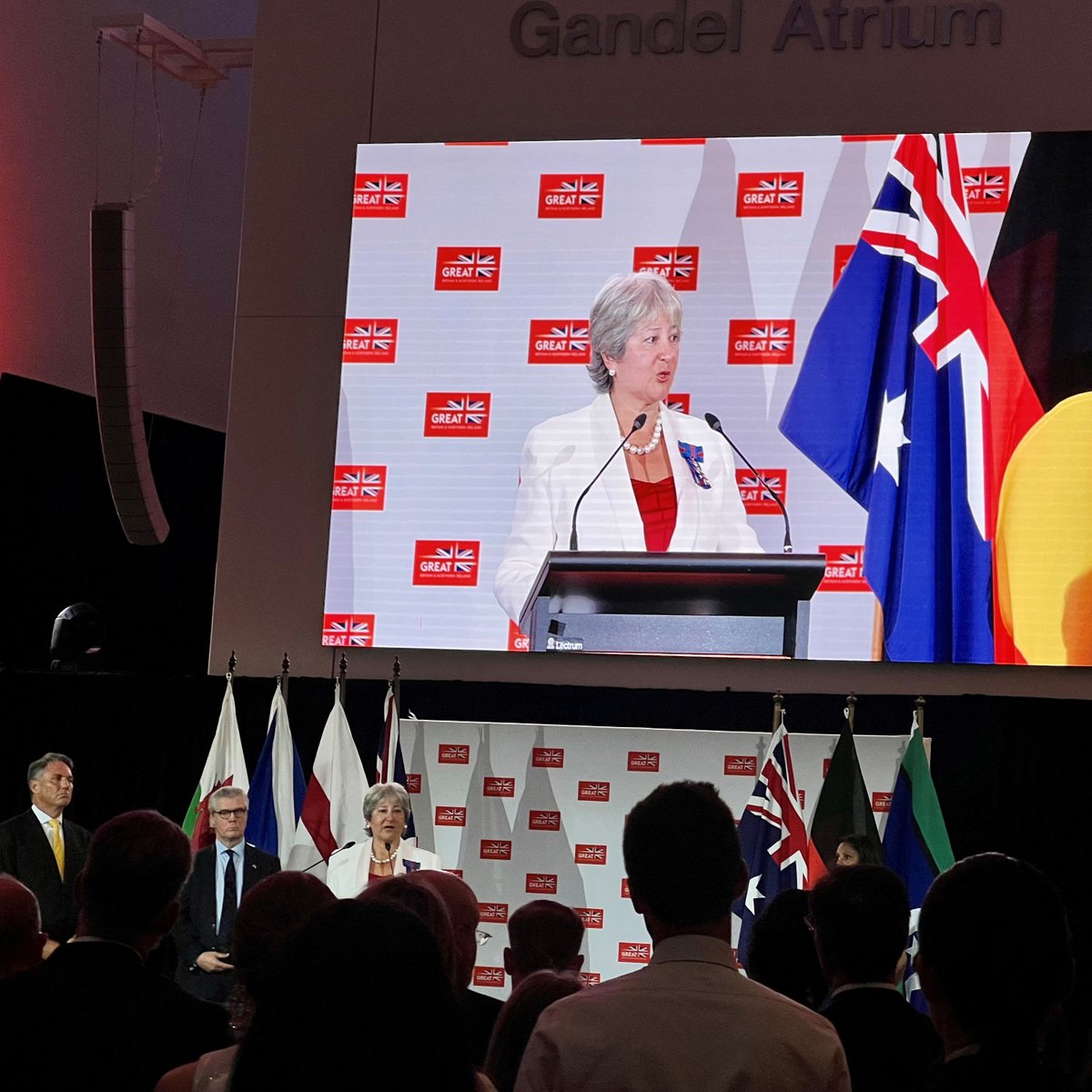 Such a pleasure to attend UK in Australia's King's Birthday Party and celebrate the strong trade relationships between Australia and the UK as well as showcase some of our amazing content. #KBP2023 #AUKFTA #Sustainability #Tech