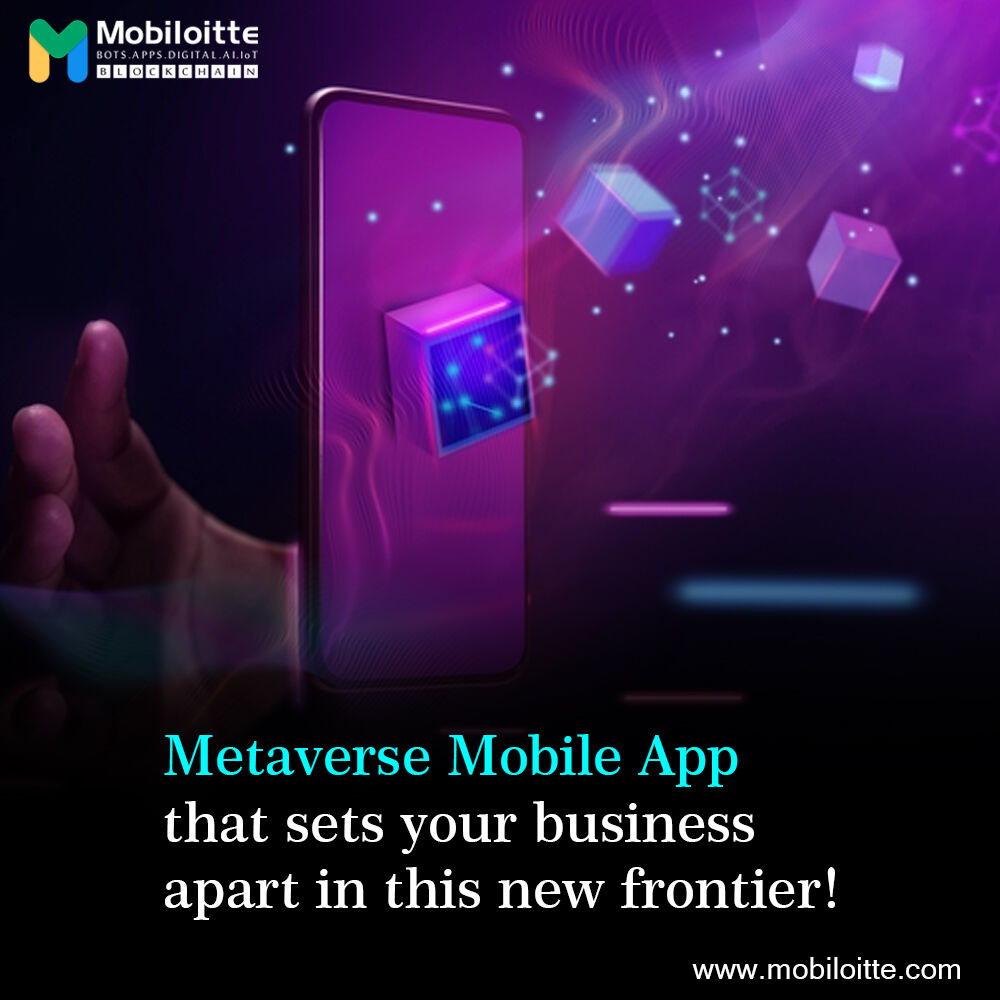 Mobiloitte's tweet image. Elevate your industry with Metaverse mobile application development from Mobiloitte! Our custom apps are designed to immerse users in alternate realities, creating unforgettable experiences

mobiloitte.com/metaverse-solu…

#MetaverseAppDevelopment #VirtualExperiences #Mobiloitte