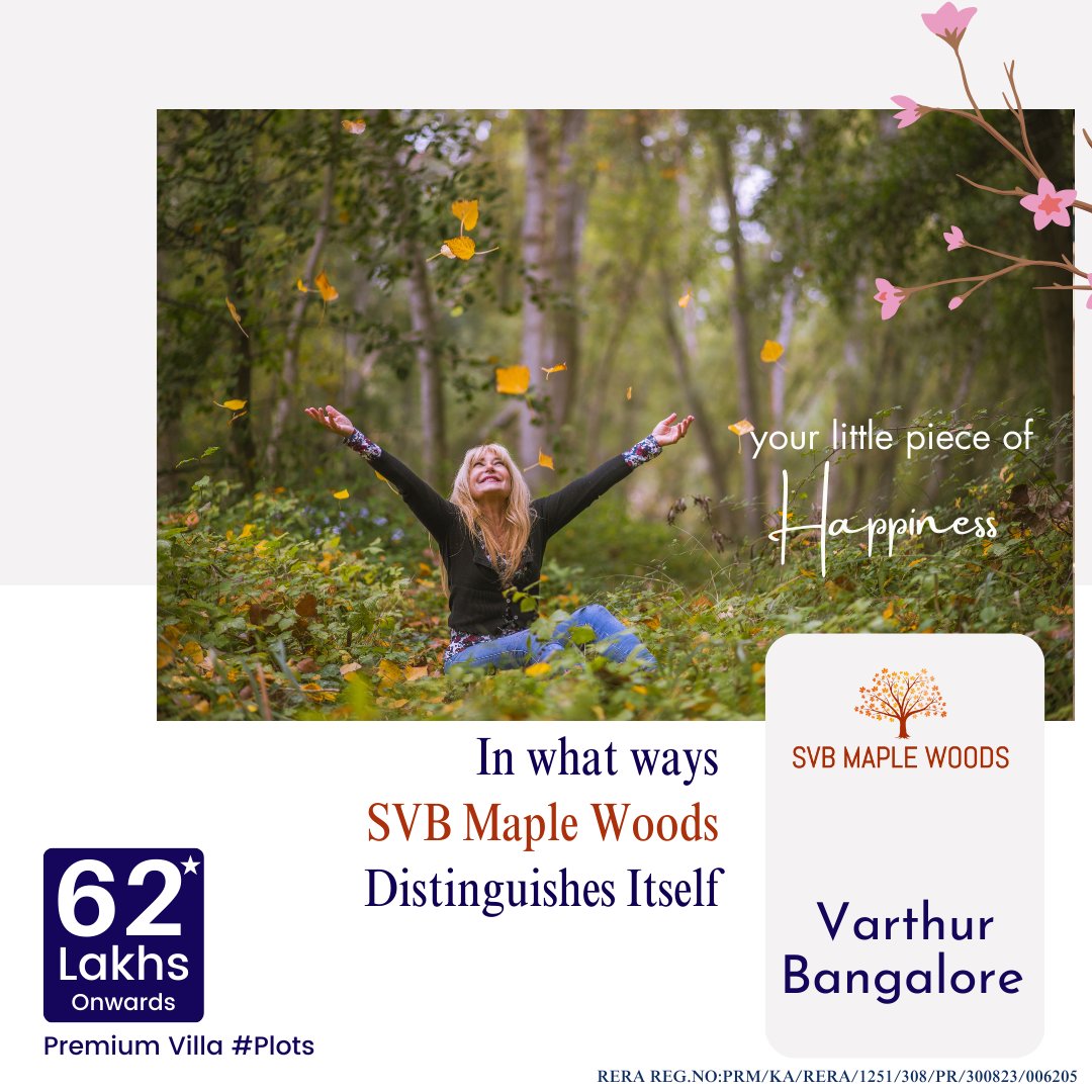 SvbDevelopers's tweet photo. 🏡Plant your dreams in the fertile soil of SVB Maple Woods, where your dream plot is not just a place, but a promise waiting to blossom." 🌱

#svbdevelopers  #VillaPlots #plotsforsale #property #property #househunting #firsttimehomebuyer #openhouse #residential #homebuyers https://t.co/O7juikRn5R