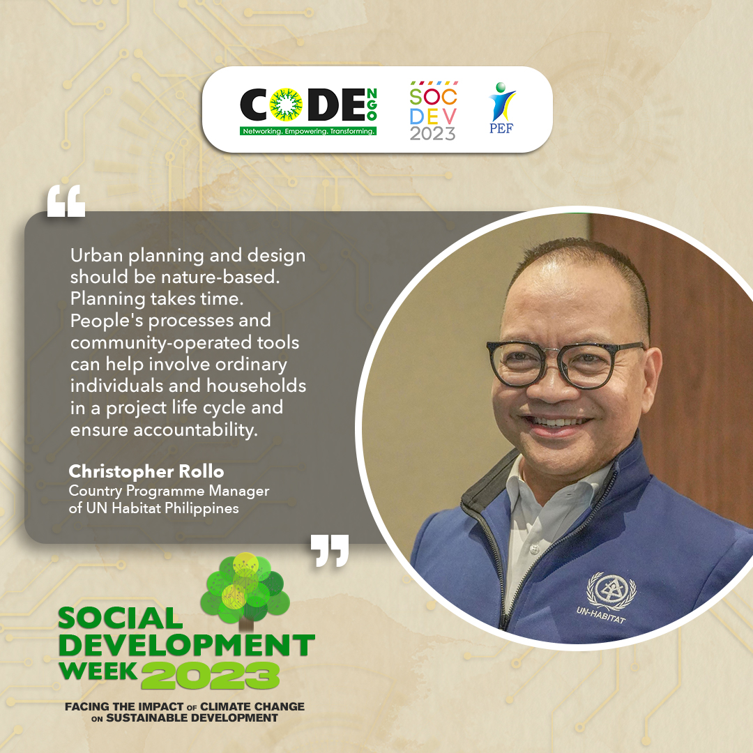 CODE_NGO's tweet image. Our hybrid session on Day 3 of #SocDev2023 was attended by esteemed representatives from national CSO alliances, business groups, academe, and the government.