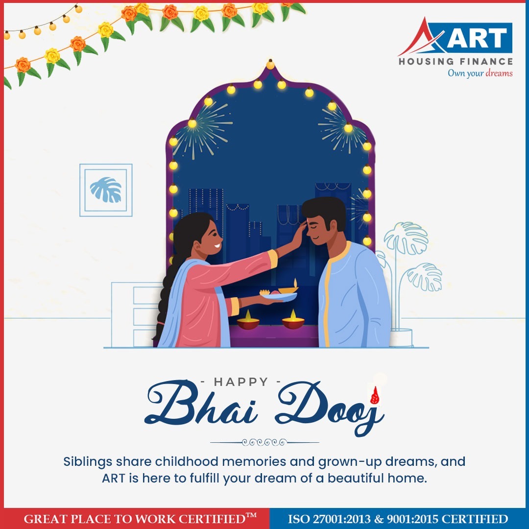 Embracing the warmth of sibling bonds and spreading joy on this Bhai Dooj! 📷📷
#BhaiDujCelebration #FamilyLove #AHF #arthousingfinance