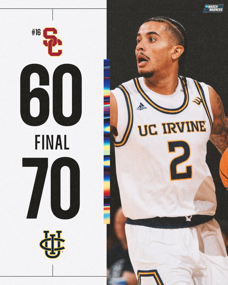 LATE NIGHT UPSET 🚨🚨

UC Irvine takes down No. 16 USC at Galen Center behind 25 points from Justin Hohn 😱