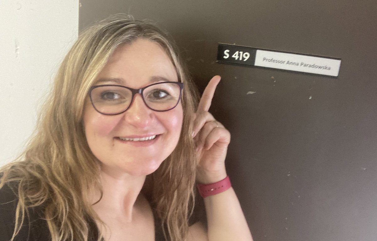 Prof. Anna Paradowska tweet media