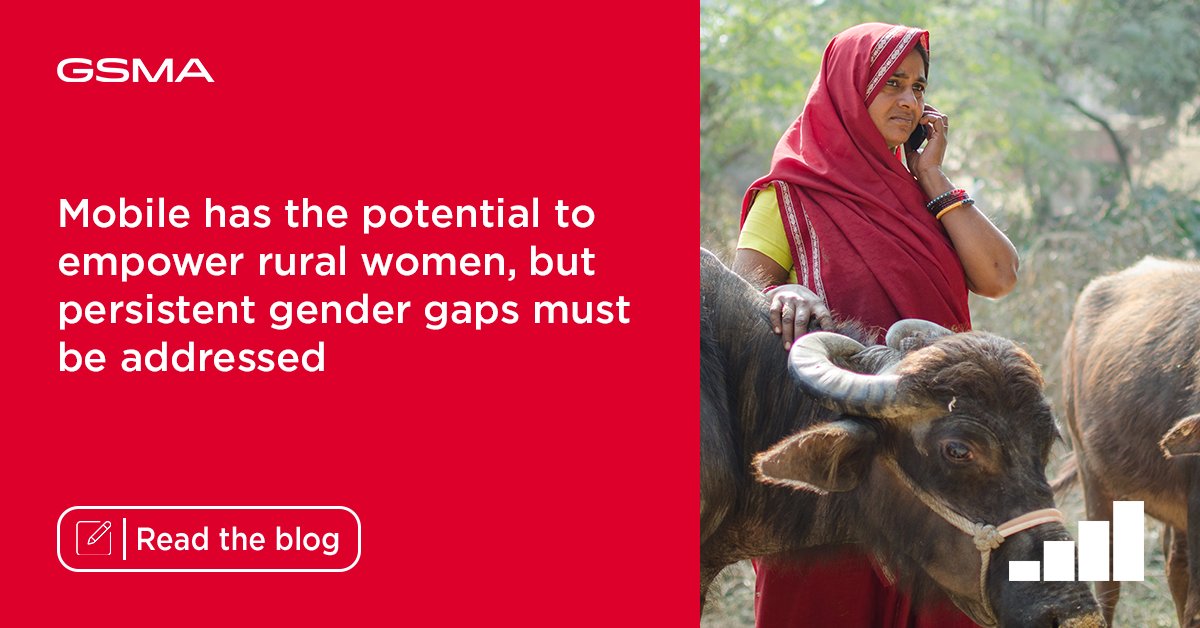 🌳♀️ #RuralWomen are being left behind men & their urban counterparts when it comes to accessing land, credit, healthcare, resources & education. Mobile has the potential to empower rural women, but the #MobileGenderGap must be addressed ➡️ bit.ly/3u22Hso #UKAid #Sida