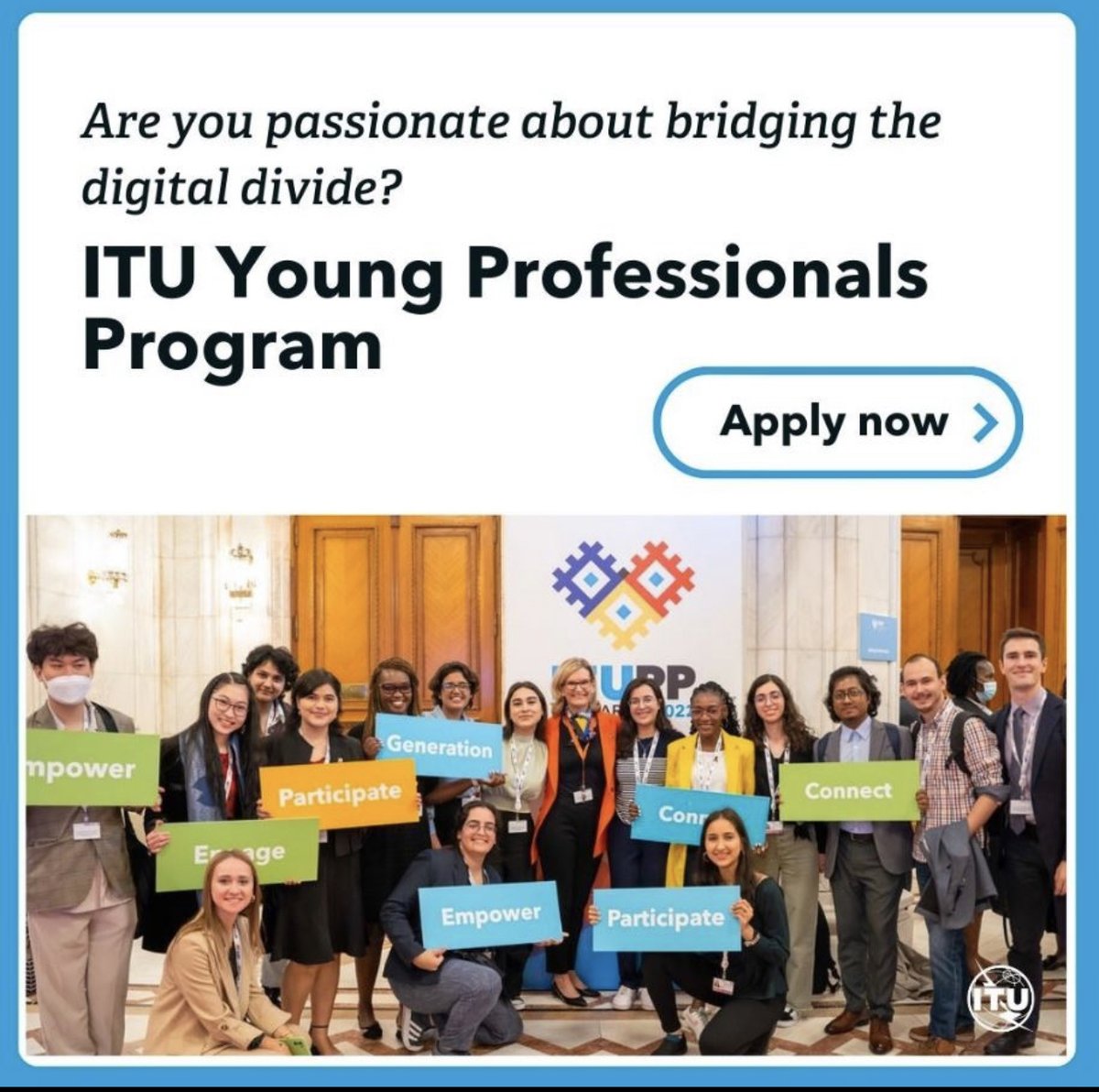 opportunitiesfy's tweet photo. 🌐 Join International Telecommunication Union YPP: Shape the Future of ICT!

💼 Paid Job: Competitive salary and benefits.

📅 Deadline: Apply by January 3, 2024 

HERE https://t.co/ZhacZyzl3h

 #tech. #ITUYPP #TechLeaders #GlobalImpact #PaidJob #technology #unitednations https://t.co/fwO8KSQ5pC