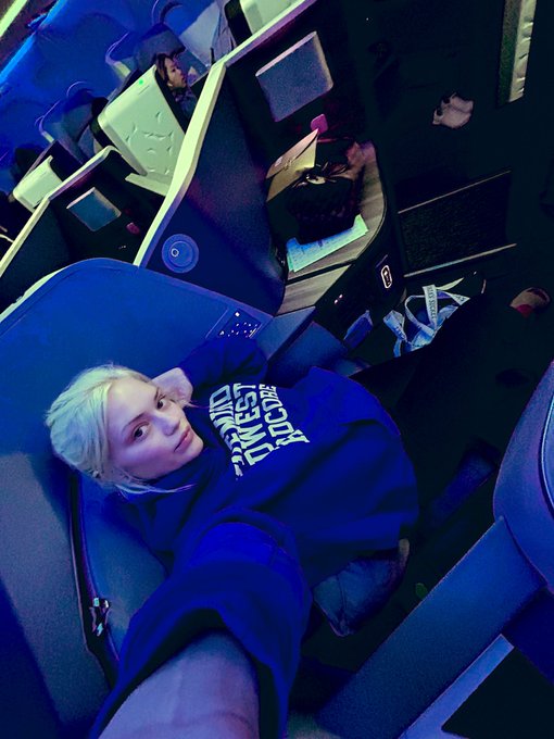 I wasn’t fucking around when I said I wasn’t flying economy anymore… https://t.co/Ge5ZploTCO