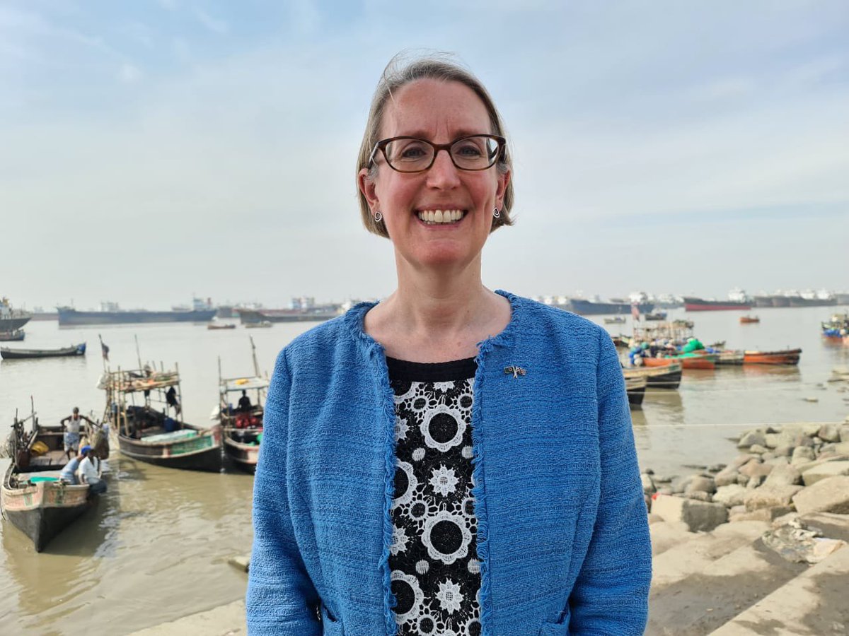 Today I’m in #Chattogram, the port city and original business hub of Bangladesh. I’ll be seeing British investments and partnerships in the city and meeting officials and business leaders to discuss how we can continue to strengthen the #BritBanglaBondhon.