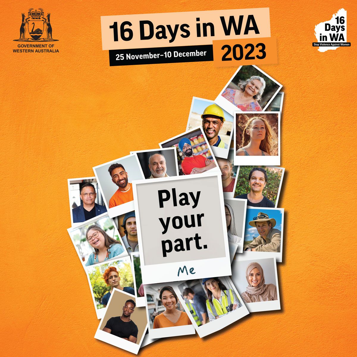 🔶Get ready for #16DaysInWA 🔶 Running from 25 November for 16 days, join us in advocating this year’s theme, ‘Stopping Family and Domestic Violence: Play your part.’

📍To access resources or support, visit: docsm.au/3rUJ8li
#PlayYourPart
