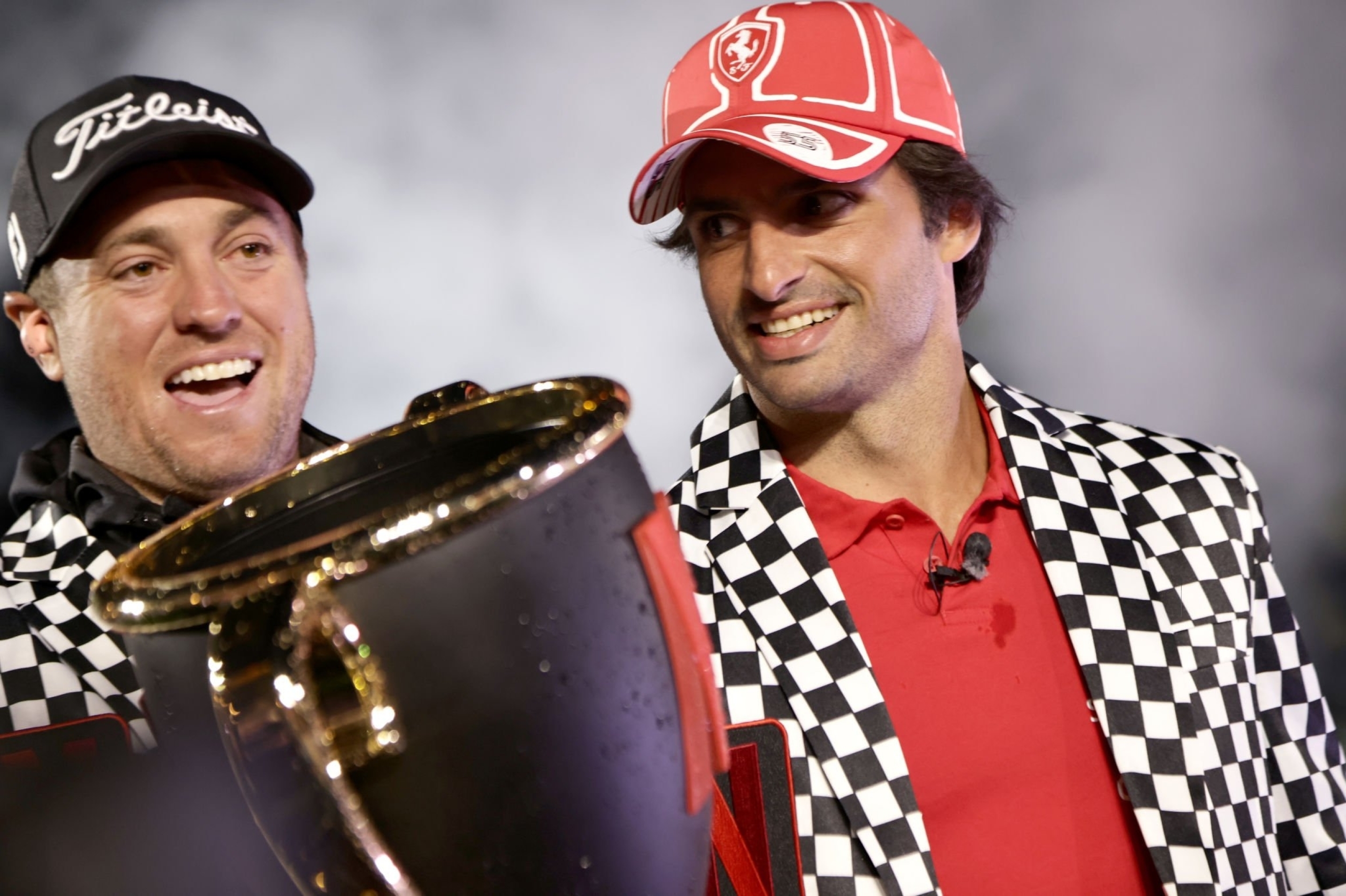 Carlos Sainz and Justin Thomas are first winners of Netflix Cup