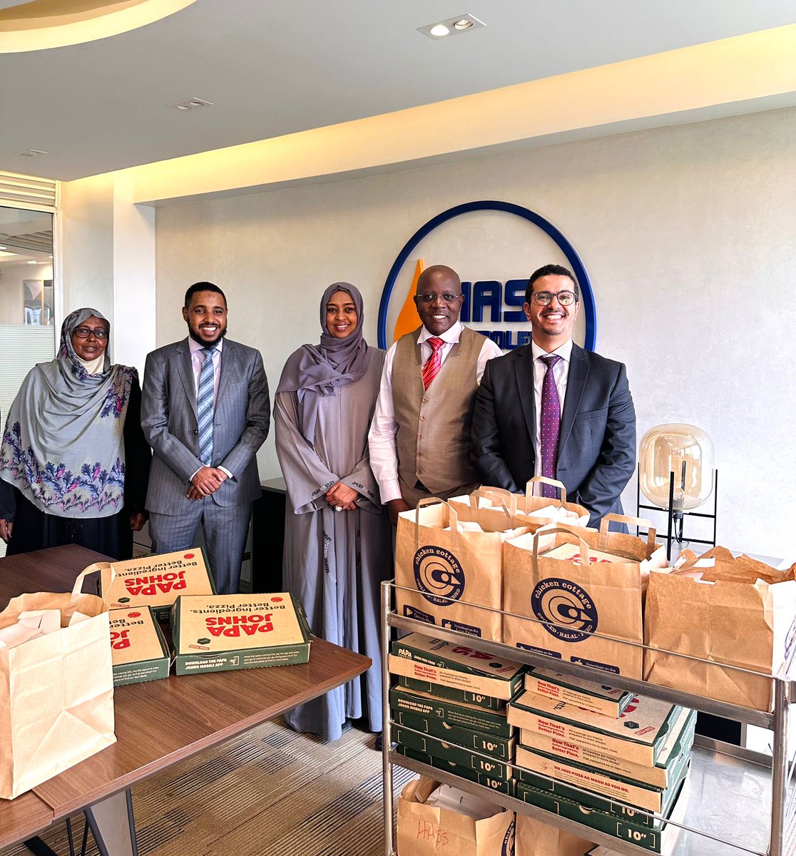 HassPetroleum's tweet photo. Tasted and Approved!  we hosted an exclusive affiliate tasting for the two newest additions to Group #PapaJohns #ChickenCottage Get ready for a whole new experience #Launch #KaribuHass https://t.co/Fm7YMCsTVl