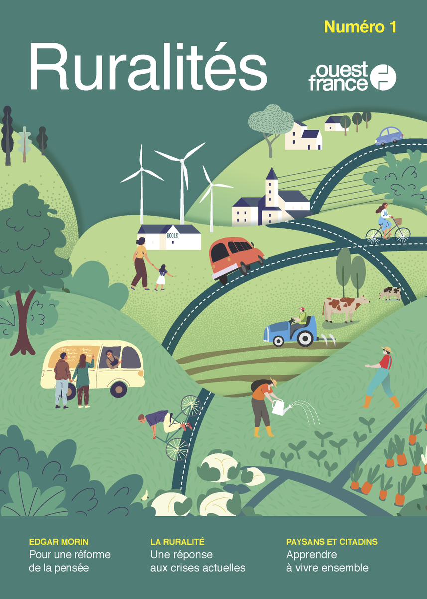 CyrilPetit's tweet photo. Ouest-France lande "Ruralités", le magazine qui raconte la conquête ou la reconquête des territoires ruraux. 

https://t.co/UJBSZS0LWg https://t.co/UtGnipZLxO