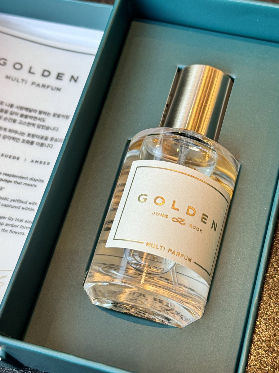 Jungkook gifted 'Golden Multi Parfum' to Armys who participated at