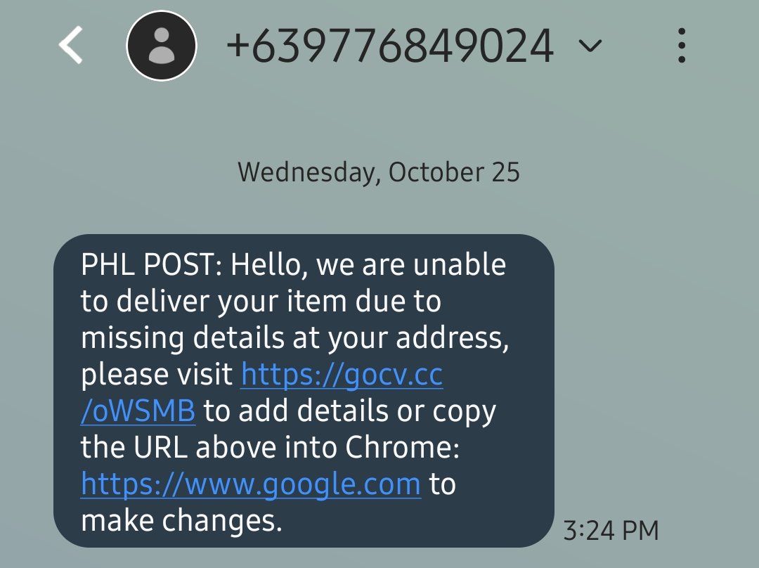 doc_tet's tweet photo. Dati mga once a week lang, pero ngayon halos daily na ako nakakatanggap ng fake texts, minsan 3-4x a day pa. I feel so loved. Emeeee 🤪 https://t.co/a0K47Bx7hd