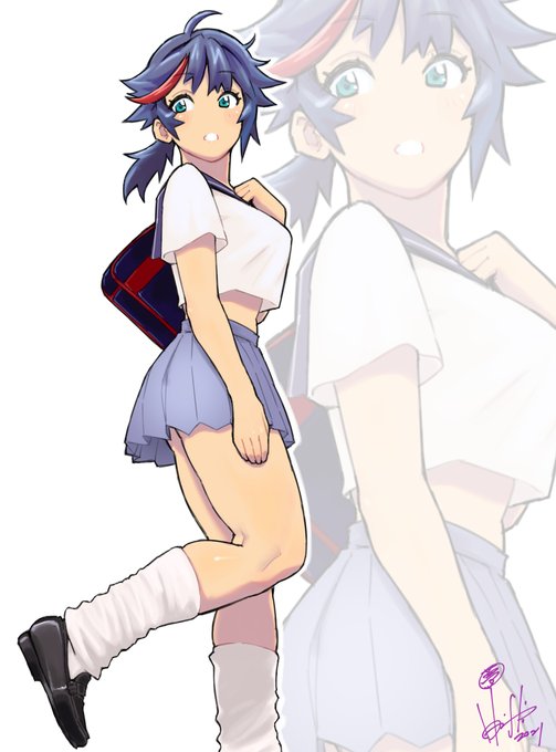 #これを見た人はセーラー服の画像を貼れ 
「胸下エアポケット」良いよね(ーv-) 