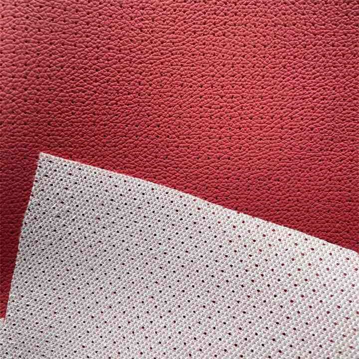 itextend's tweet image. Introducing our best-selling 1.2mm Frosted Punch PVC Leather, the perfect solution for all your car upholstery and sofa needs. Made from h...ime of 10-15 days. Trust the SMILE brand for top-notch quality and reliability. Upgrade your interiors with our premium PVC leather today!