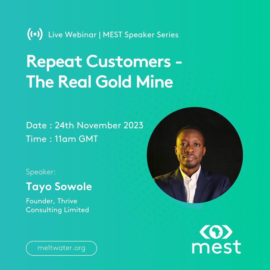 Excited to be speaking to the amazing Founders in <a href="/MESTAfrica/">MEST Africa</a>’s portfolio of #startups about #retention #acquisition #churn and the entire customer lifecycle