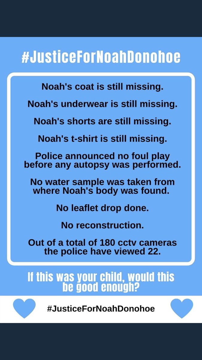 ChrisyMc4's tweet photo. #NoahDonohoe was a 14 year old child from #Belfast #Ireland
A child who went out on his bike 21st June 2020 to meet friends
Noah didn't meet his friend's
Noah didn't come home
Noah's naked body was found 950m into a stormdrain 6 days later
#RememberMyNoah 💙
#Week177 https://t.co/Trgujxcwad